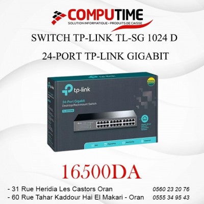 SWITCH TP-LINK TL -SG 1024 D 24-PORT TP-LINK GIGABIT