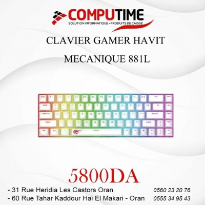 CLAVIER GAMER HAVIT MECANIQUE 881L