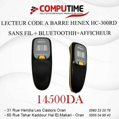 LECTEUR CODE A BARRE HENEX HC-300RD  SANS FIL + BLUETOOTHH+AFFICHEUR