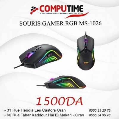 SOURIS GAMING HAVIT MS1026 BLACK RGB