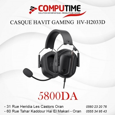 CASQUE HAVIT GAMING  HV-H2033D