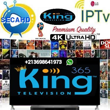 Abonnement KING365 TV SD HD FULLHD 4K ULTRA HD