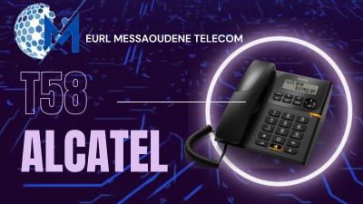 POSTE ALCATEL AVEC AFFICHEUR T58