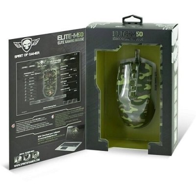 Souris Spirit Of Gamer ELITE-M50 ARMY EDITION
