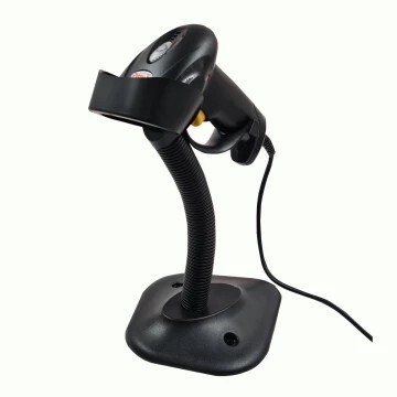  LECTEUR CODE A BARRE AVEC FIL  AVEC SOCLE 2D BR230B POSLUX