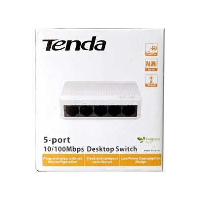 Tenda TE-S105 5-Port Mini 10/100Mbps Fast Ethernet Switch