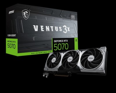 RTX 5070 12 Go MSI ventus 3X OC