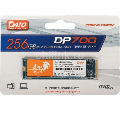 DISQUE DUR SSD NVME 256 MARQUE DATO 