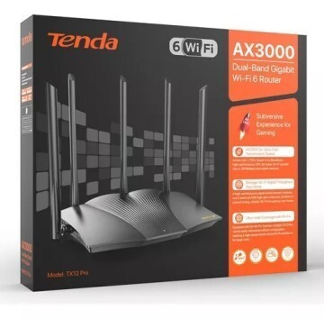 ROUTER TENDA TX12L PRO AX 3000 DUAL BAND  WIFI 6