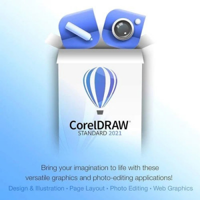  CorelDRAW 2021 Standard (1 PC, à vie)