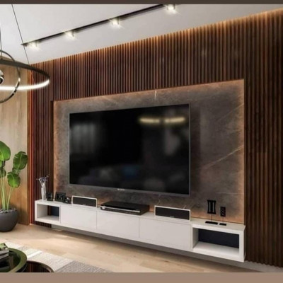 fabrication de toute sorte de  meuble tv sur mesure tendance 2024
