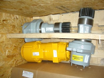 Carters inferieurs (réducteur de rotation) 