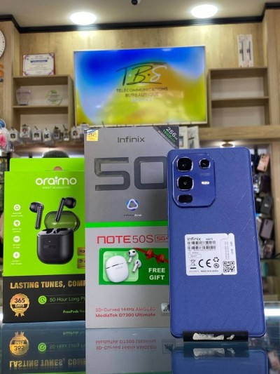 INFINIX NOTE 50 S 8+8/256GB +airpod FREE 