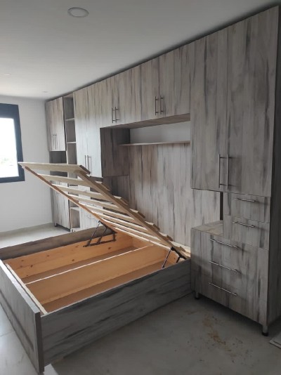 chambre a coucher luxe en MDF et high gloss