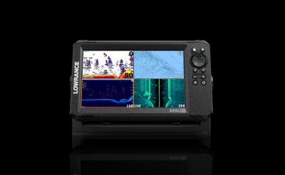 Sondeur Traceur de carte LOWRANCE EAGLE 9 avec sonde 50/200 600w