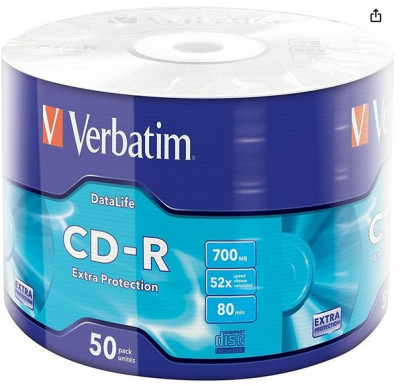 CD VERBATIM CARTON 12 BOITES x 50