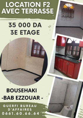 Rent Apartment F2 Alger Bab ezzouar