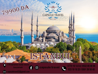 voyage-organise-istanbul-bouzareah-alger-algerie