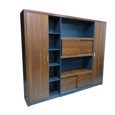  Armoire 5 portes en mélaminé [Importation] ,Dimensions : 2400 x 400 x 2000 mm