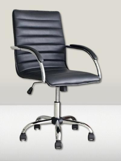 chaise opérateur de Bureau Élégante en sky noir