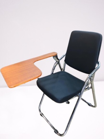 Chaise pliante avec tablette écritoire