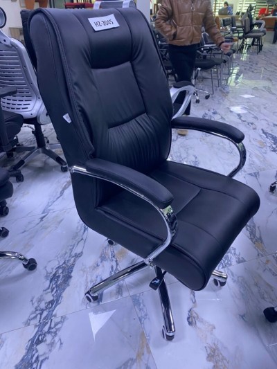 Chaise de Bureau EN SIMILICUIR NOIR 