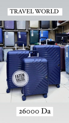 Travel world pp série de 3 valises 