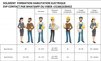 FORMATION HABILITATION ELECTRIQUE &TRAVAUX HAUTEUR