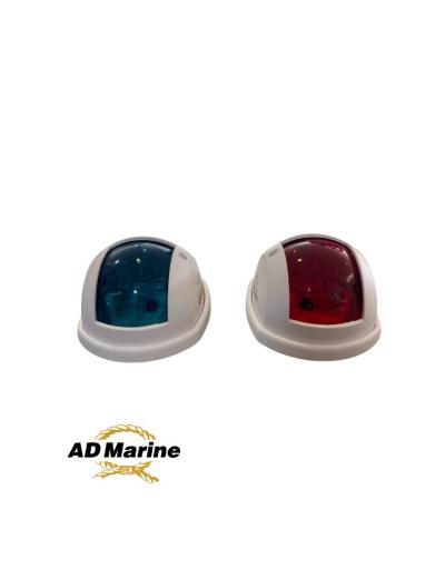 Feux de navigation vert & rouge Osculati