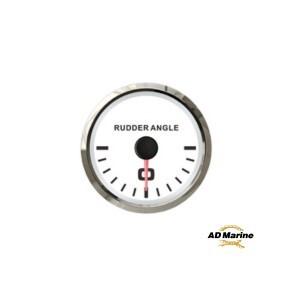 Indicateur angle de barre blanc/polie pour bateau 