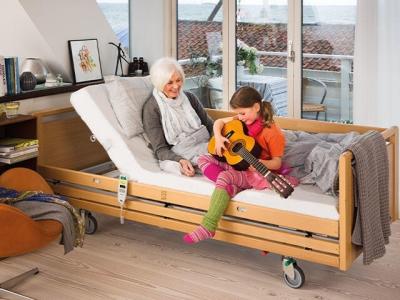 Location vente lit électrique 4 positi / matelas 