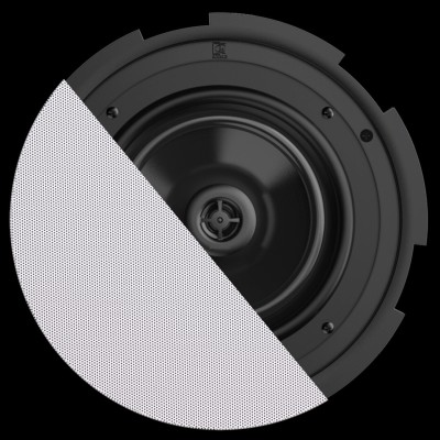 HAUT PARLEUR PLAFOND AUDAC 24W QuickFit  2-way 8" ceiling speaker with TwistFi