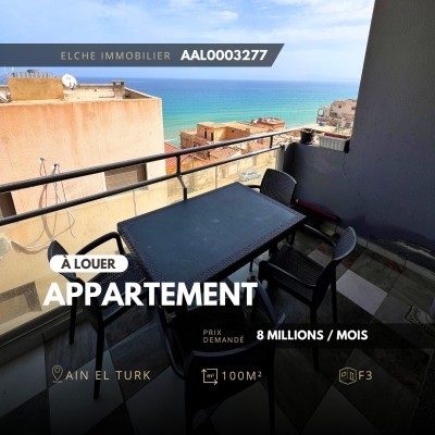 Location Appartement F3 Oran Ain el turck