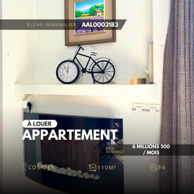 Location Appartement F4 Oran Oran