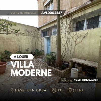 كراء فيلا وهران حاسي بن عقبة