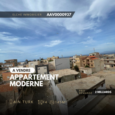 Vente Appartement F4 Oran Ain el turck