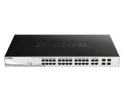 Switch 24 Ports 4 SFP COMBO Smart Manageable D-Link