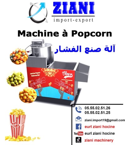Machine a popcorn maïs