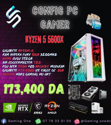 unites-centrales-config-pc-gamer-white-ryzen-5-5600x-gigabyte-rtx-4060-8gb-bab-ezzouar-alger-algerie