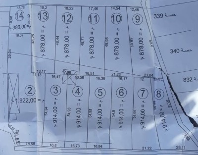 بيع أرض بجاية وادي غير