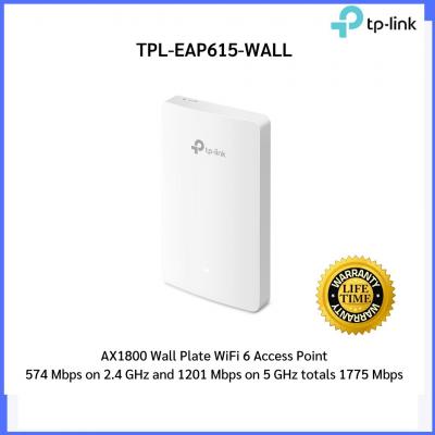 TPLINK EAP615-WALL Point D'accès MURAL WiFi 6 AX1800 Bi-Bande