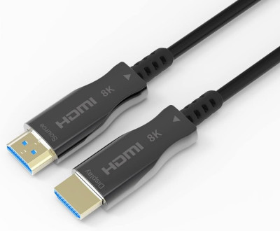 Cable HDMI FIBRE OPTIQUE V2.1 8K 20Metre/30M/50M/70M/100M
