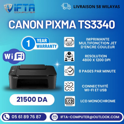 imprimante-multifonction-canon-ts3340-wifi-cheraga-alger-algerie