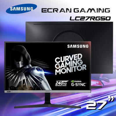 Samsung 27″ LED 240 Hz Incurvé C27RG50FQM