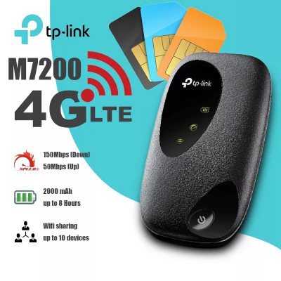 MODEM TP LINK 4G LTE M7200 WIFI MOBIL 150MBPS