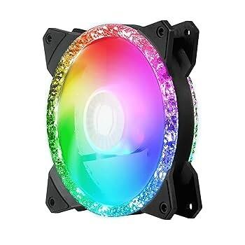 COOLER MASTER MASTERFAN MF120 PRISMATIC RGB WITH RADIANT CRYSTALLINE LIGHT
