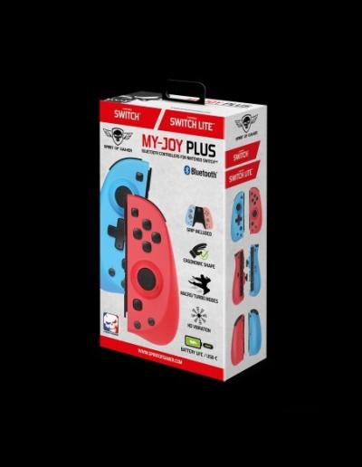 Manettes Switch & Switch Lite Bluetooth SPIRIT OF GAMER MY-JOY PLUS BLUETOOTH