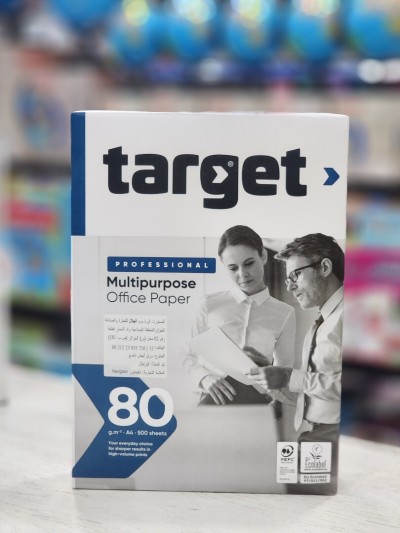 Rame de papier extra blanc TARGET A4 /80grm /500f