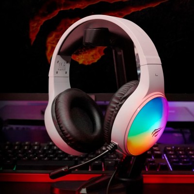 CASQUE HAVIT GAMING HV-H2043U RGB WHITE