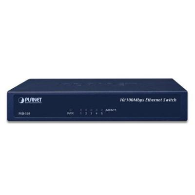Non Managed SWITCH Réf : FSD-503 PLANET 